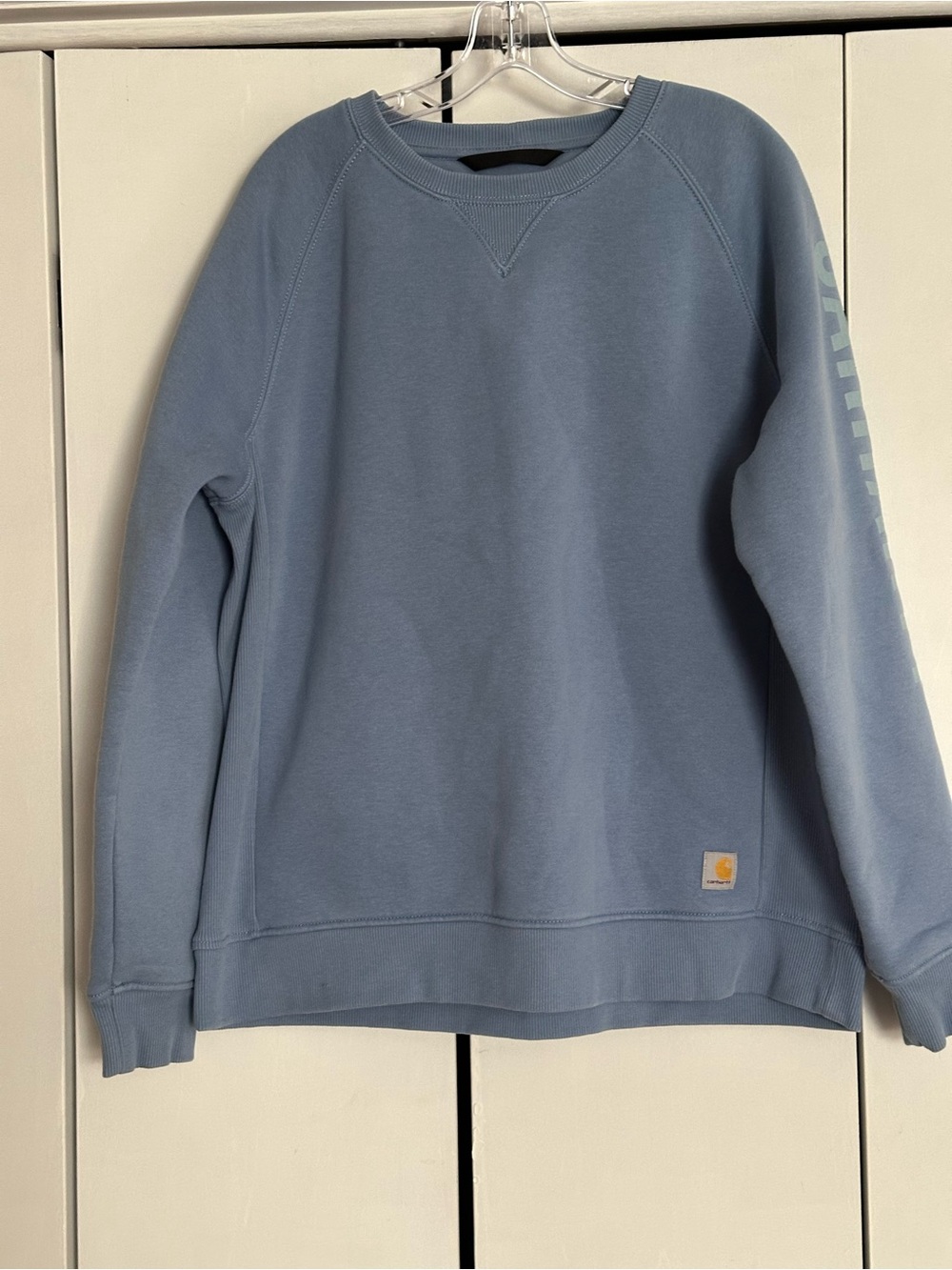Carhartt women Dusty Blue Crewneck Sweatshirt